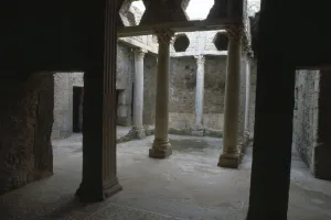 Below ground house in the Roman city of Bulla Regia, 2nd century Below ground house in the Roman city of Bulla Regia, 2nd century