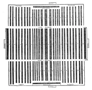 Ayr South Ayrshire Scotland Gallery: Ground plan of the Pavilion, 1844. Creator: Unknown