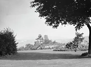 Landscaped Prints: Grounds of the Baldrige estate, 1931 July 25. Creator: Arnold Genthe