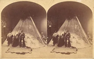 Tents Prints: [Group of 18 Stereograph Views of the 1884 / 1885 New Orleans Centennial Internationa