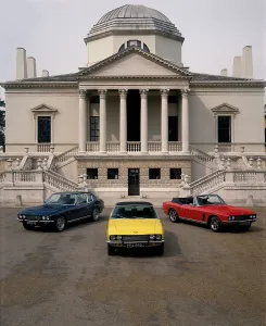 Jensen Prints: Group of Three 1974 Jensen cars