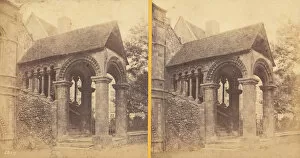 Stereoscope Card Gallery: Group of 23 Early Stereograph Views of British Cathedrals, 1860s-80s. Creator: Unknown