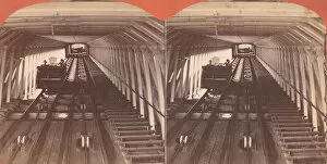 Group of 3 Stereograph Views of Bridges and Railways at Niagara, 1860s-90s