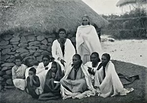 Abyssinian Gallery: A group of Abyssinians, 1912