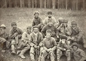 Convicts Prints: Group of convicts, between 1885 and 1886. Creator: Unknown