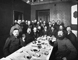 Duma Gallery: A group of deputies of the Second Duma, 1907. Artist: Anonymous