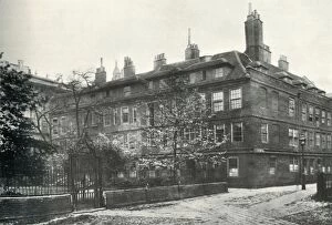 Cliffords Inn Gallery: The Group of Houses in Cliffords Inn Dating Prior to the Great Fire of 1666, 1885, (1934)