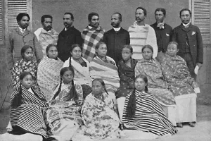 Malagasy Prints: A group of Hova, people of Madagascar, 1912