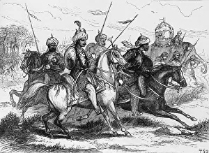 Galpin Prints: Group of Mahrattas, 1818, c1891. Creator: James Grant