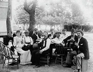 Glass Negatives 1890 1900 Gmgpc Prints: Group - Marshall Hall, 1893. Creator: William Cruikshank