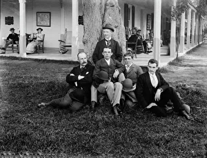 Group - Marshall Hall, Maryland, 1893. Creator: William Cruikshank