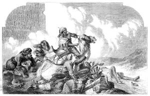Revolt Of 1857 Prints: Group from Mr. Barker's picture