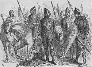 Grant Prints: Group of Norman Soldiers (A. D. 1066), c1880
