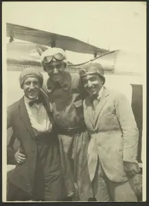 Caps Prints: Group portrait, 1915-1930. Creator: Fedele Azari