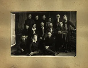Group portrait, 1929. Creator: Unknown