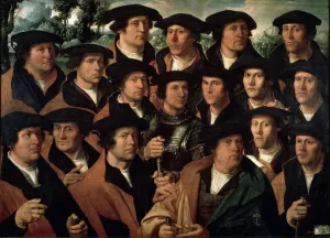 Dirck Collection: Group Portrait of the Amsterdam Shooting Corporation, 1532. Artist: Dirck Jacobsz