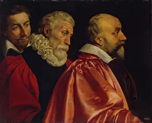 Council Prints: Group Portrait of Three Members of the Paris Council (fragment of the lost painting)