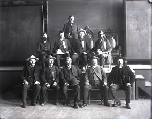 Lecture Collection: Group Portrait of North American Indian Delegation, 1888