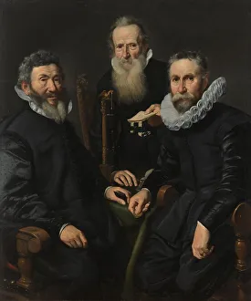 Keijser Thomas De Prints: Group Portrait of an Unidentified Board of Governors