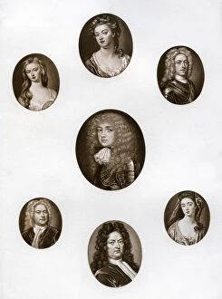 Group of portraits, late 17th - early 18th century (1906)