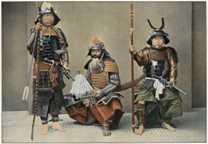 A Group of Samurai, c1890
