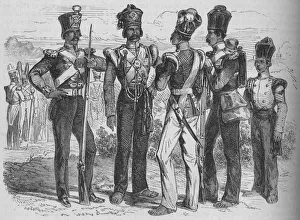 Grant Prints: Group of Sepoys, c1880
