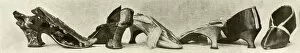 Panoramic Photography Collection: Group of slippers 1735, 1770 and 1780, (1937). Creator: Unknown