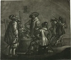 Dunald Mill Hole Prints: Group of Six Soldiers, n.d. Creator: Wallerant Vaillant