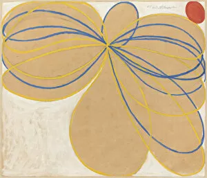 Tempera On Cardboard Gallery: Group V, The Seven-Pointed Star, No. 1 (WUS / Seven-Pointed Star Series), 1908. Creator