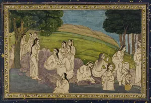 A group of women, bathing, 18th century. Creator: Unknown