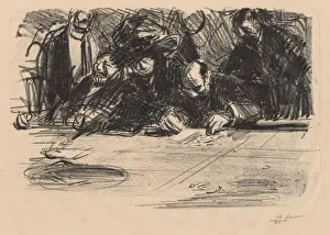 1852 1931 Prints: Groupe de joueurs. Creator: Jean Louis Forain (French, 1852-1931)