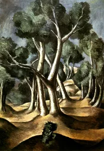 Fauvist Prints: The Grove, 1912. Creator: Andre Derain. The Grove, 1912. Creator: Andre Derain