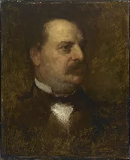 Stephen Grover Cleveland Collection: Grover Cleveland, 1884. Creator: Eastman Johnson