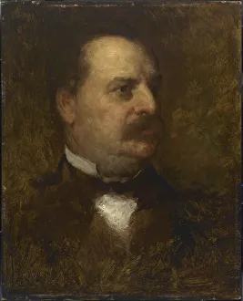Grover Cleveland, 1884. Creator: Eastman Johnson