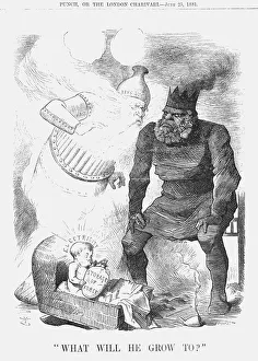 What will he grow to?, 1881. Artist: Joseph Swain