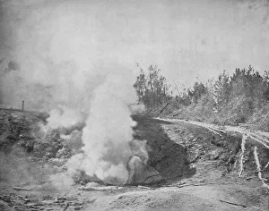 The Growler, Norris Geyser Basin, Yellowstone Park, c1897. Creator: Unknown