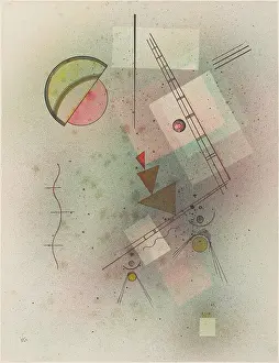 Composition Prints: Gruner Duft (Green Smell), 1929. Creator: Kandinsky, Wassily Vasilyevich (1866-1944)