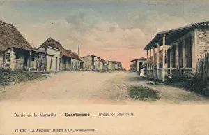 North And Central America Collection: Guantanamo - Block of Maravilla, c1910