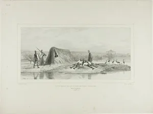 Raffet Denis Auguste Marie Prints: Guard Post for the Hungarian Military Colonies