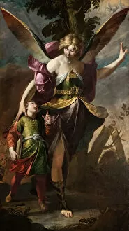 The Guardian Angel, 1630. Creator: Gioacchino Assereto