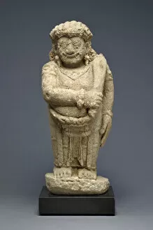 Eastern Java Gallery: Guardian Figure (Dvarapala), c. 15th century. Creator: Unknown