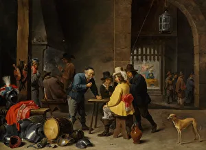 Penitentiary Prints: Guardroom with the Deliverance of Saint Peter, ca. 1645-47. Creator: David Teniers II