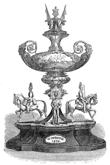 Races Prints: The Guards Cup, Windsor Races, 1870. Creator: Unknown