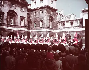 Guards at Horse Guards, London, c1955. Creator: Arthur Charles Kirby Ware