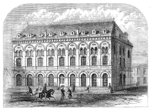 Club House Prints: The Guards Institute, Carlisle-Place, Pimlico, 1868. Creator: Unknown