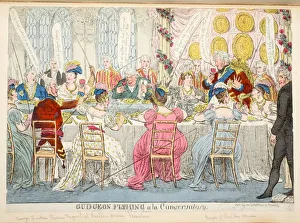 Gudgeon Fishing a la Conservatory, 1811