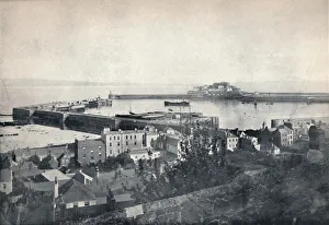 Guernsey - St. Peter-Port and Castle Cornet, 1895