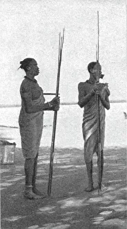 Guerriers Chillouks; Le Nord-Est Africain, 1914. Creator: Unknown