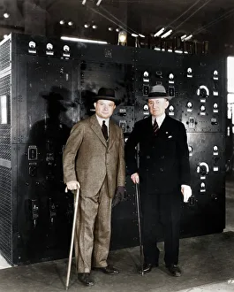 Guglielmo Prints: Guglielmo Marconi and David Sarnoff, 1933