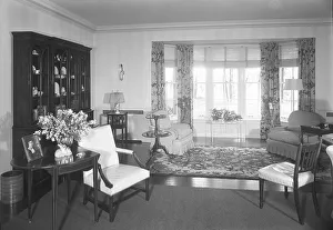 Mansion House Prints: Guido R. Rahr, residence in Manitowoc, Wisconsin, 1945. Creator: Gottscho-Schleisner, Inc